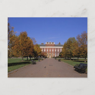 Europe, England, London. Kensington Palace in Postcard