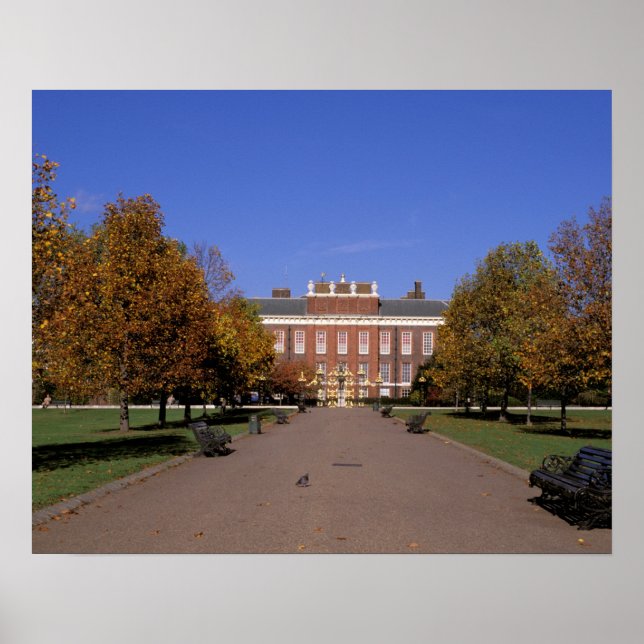 Europe, England, London. Kensington Palace in Poster (Front)