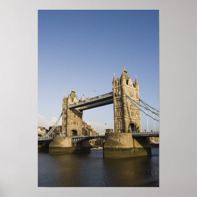 Europe,ENGLAND, London: Tower Bridge / Late Poster (Front)