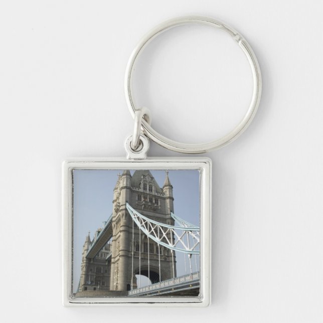 Europe, England, London. Tower Bridge over the Key Ring (Front)