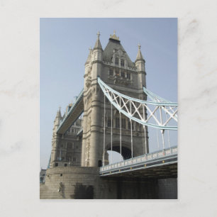 Europe, England, London. Tower Bridge over the Postcard