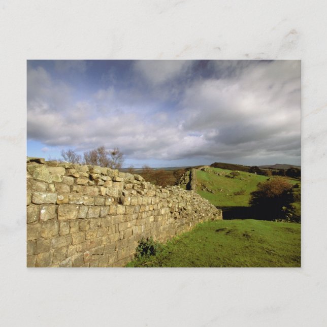 Europe, England, Northumberland. Hadrian's Postcard (Front)