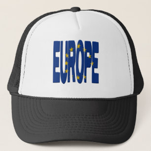 Europe + Flag Trucker Hat