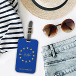Europe Flag Vacation Vote For Our Future Luggage Tag<br><div class="desc">Europe Flag Vacation Vote For Our Future Luggage Tag</div>