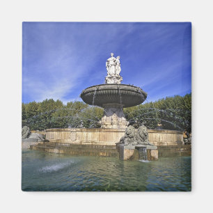Europe, France, Aix-en-Provence. Fontaine de Magnet