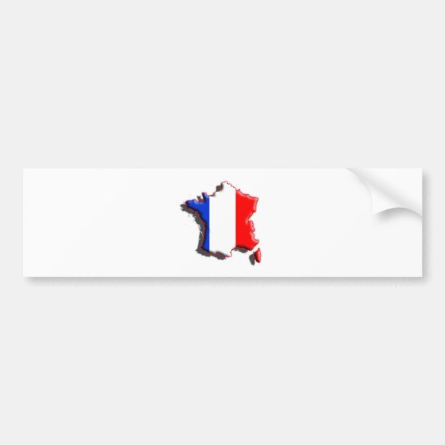 Europe: France Bumper Sticker (Front)