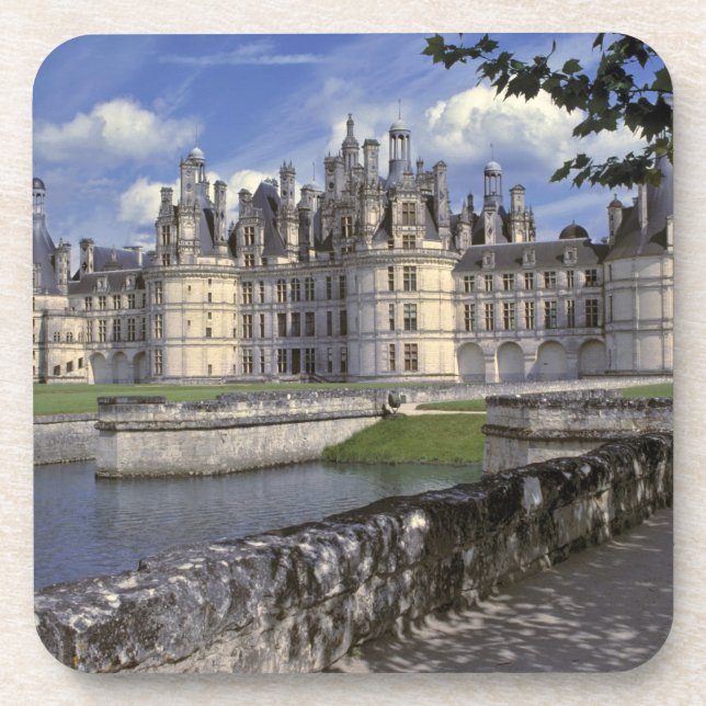 Europe, France, Chambord. Imposing Chateau Coaster (Front)