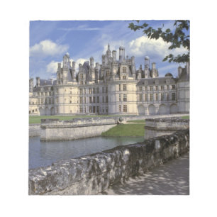 Europe, France, Chambord. Imposing Chateau Notepad