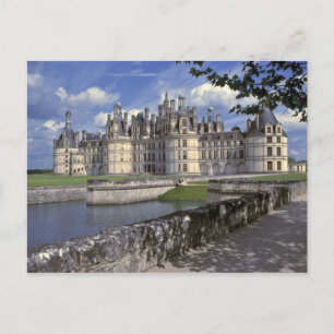 Europe, France, Chambord. Imposing Chateau Postcard