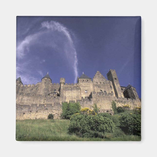 Europe, France, Languedoc; Aude; Carcassonne, Magnet (Front)