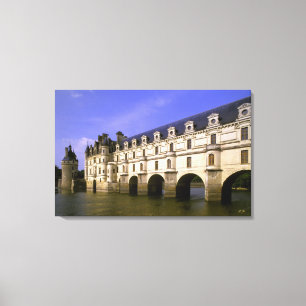 Europe, France, Loire Valley. Chateau Canvas Print
