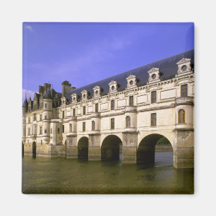 Europe, France, Loire Valley. Chateau Magnet
