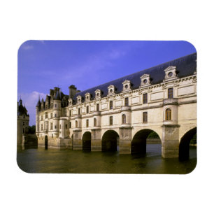 Europe, France, Loire Valley. Chateau Magnet