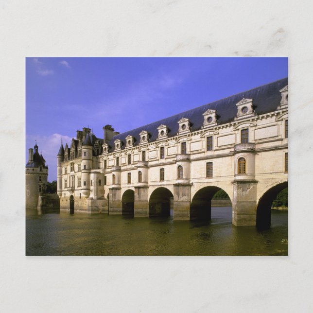 Europe, France, Loire Valley. Chateau Postcard (Front)