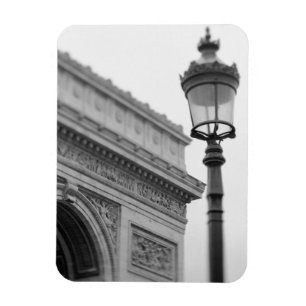 Europe, France, Paris. Arc de Triomphe and Magnet