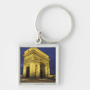 Europe, France, Paris. Arc de Triomphe Key Ring