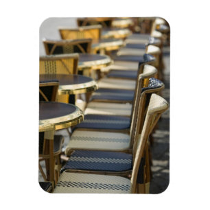 Europe, France, Paris, Beaubourg: Cafe Tables / Magnet
