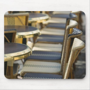 Europe, France, Paris, Beaubourg: Cafe Tables / Mouse Mat