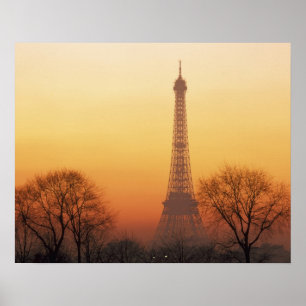 Europe, France, Paris. Eiffel Tower (Medium Poster
