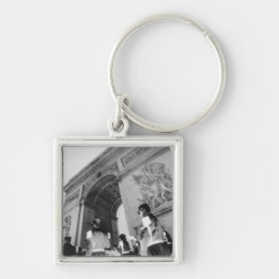 Europe, France, Paris. Military ceremony at the Key Ring