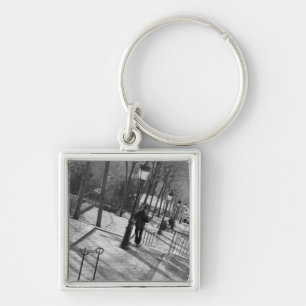 Europe, France, Paris, Montmartre: Morning on Key Ring