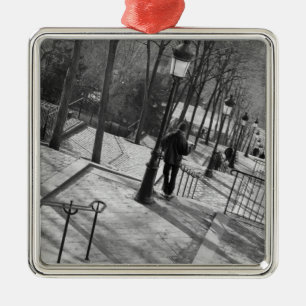 Europe, France, Paris, Montmartre: Morning on Metal Tree Decoration