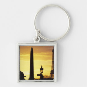 Europe, France, Paris, Place de Concorde. Key Ring