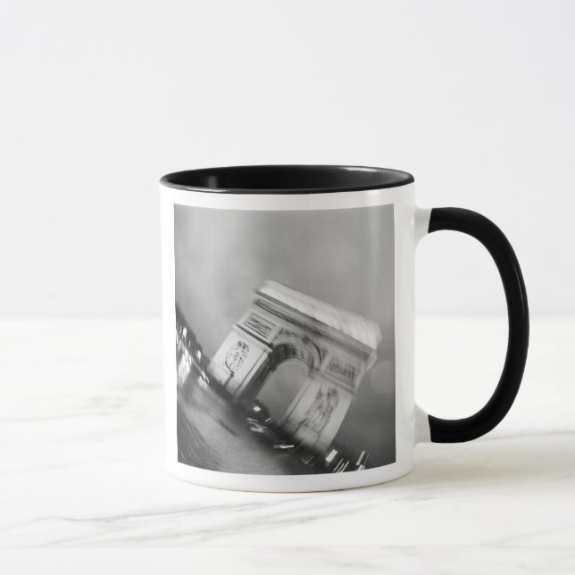 Europe, France, Paris. Spinning Arc de Triomphe Mug (Right)