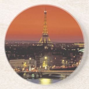 Europe, France, Paris. Sunset view of Eiffel Coaster