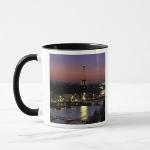 Europe, France, Paris, Sunset view of Eiffel Mug