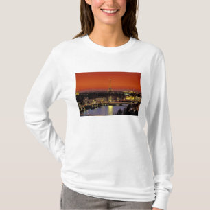 Europe, France, Paris. Sunset view of Eiffel T-Shirt