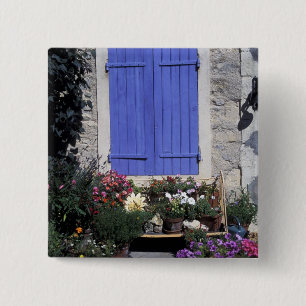 Europe, France, Provence, Aix-en-Provence. 15 Cm Square Badge