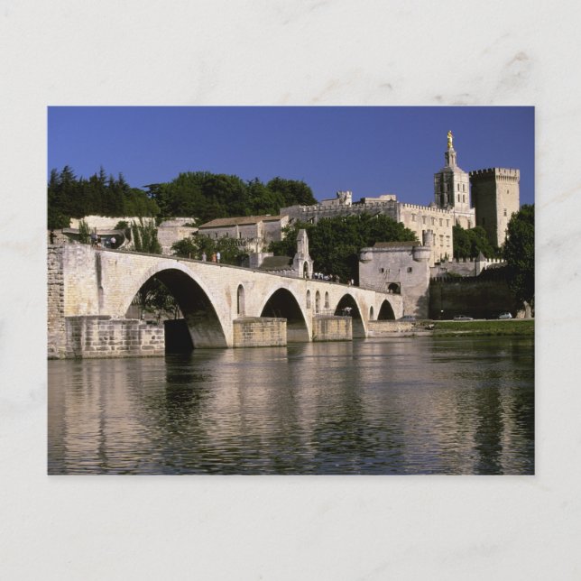 Europe, France, Provence, Avignon. Palais des Postcard (Front)