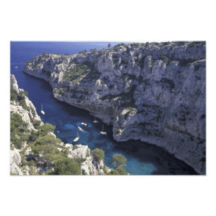 Europe, France, Provence, Calanques. Limestone Photo Print