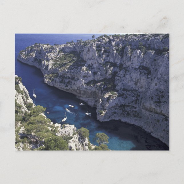 Europe, France, Provence, Calanques. Limestone Postcard (Front)