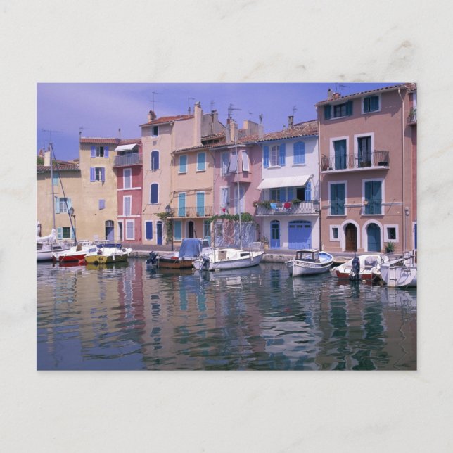 Europe, France, Provence, Martiques, Miroir Postcard (Front)