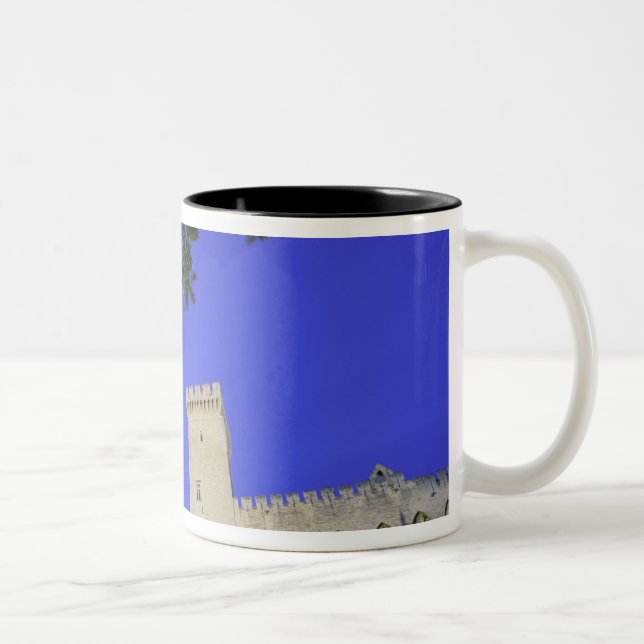 Europe, France, Provence, Vaucluse, Avignon. Two-Tone Coffee Mug (Right)