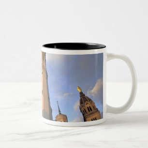 Europe, France, Rhone Valley, Vallee du Rhone, Two-Tone Coffee Mug
