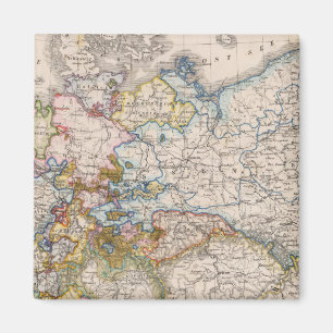 Europe, Germany, Austria Magnet