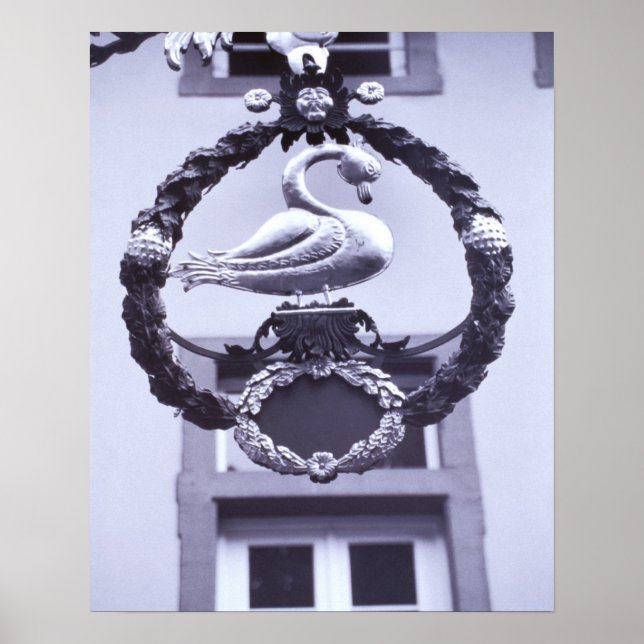 Europe, Germany, Baden, Wurttemberg, Heidelberg. Poster (Front)