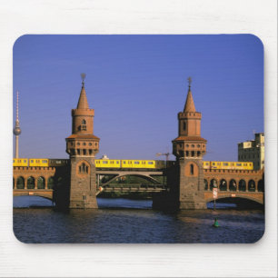 Europe, Germany, Berlin. Kreuzberg, Oberbaum Mouse Mat