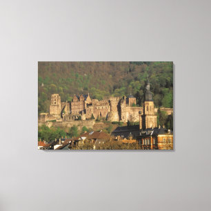 Europe, Germany, Heidelberg. Castle Canvas Print