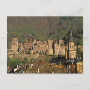 Europe, Germany, Heidelberg. Castle Postcard