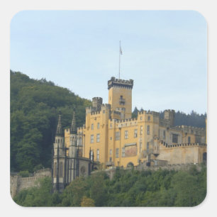 Europe, Germany, near Koblenz, Castle Schloss Square Sticker