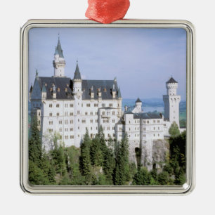 Europe, Germany, Neuschwanstein Castle, built Metal Tree Decoration