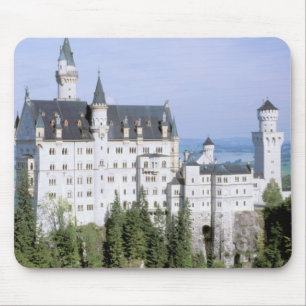Europe, Germany, Neuschwanstein Castle, built Mouse Mat