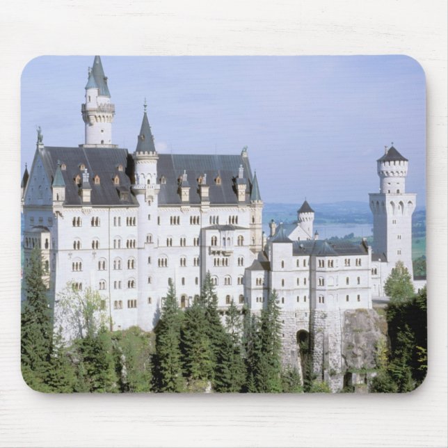 Europe, Germany, Neuschwanstein Castle, built Mouse Mat (Front)