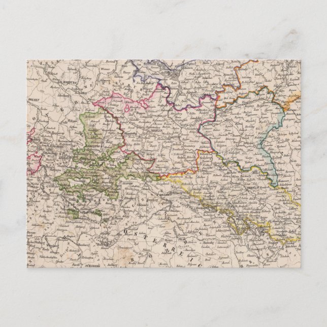 Europe, Germany, Poland Postcard (Front)