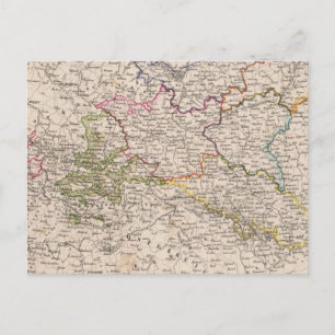 Europe, Germany, Poland Postcard