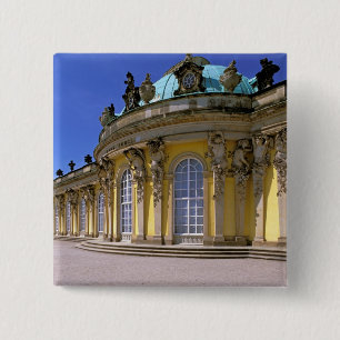 Europe, Germany, Potsdam. Park Sanssouci, 3 15 Cm Square Badge